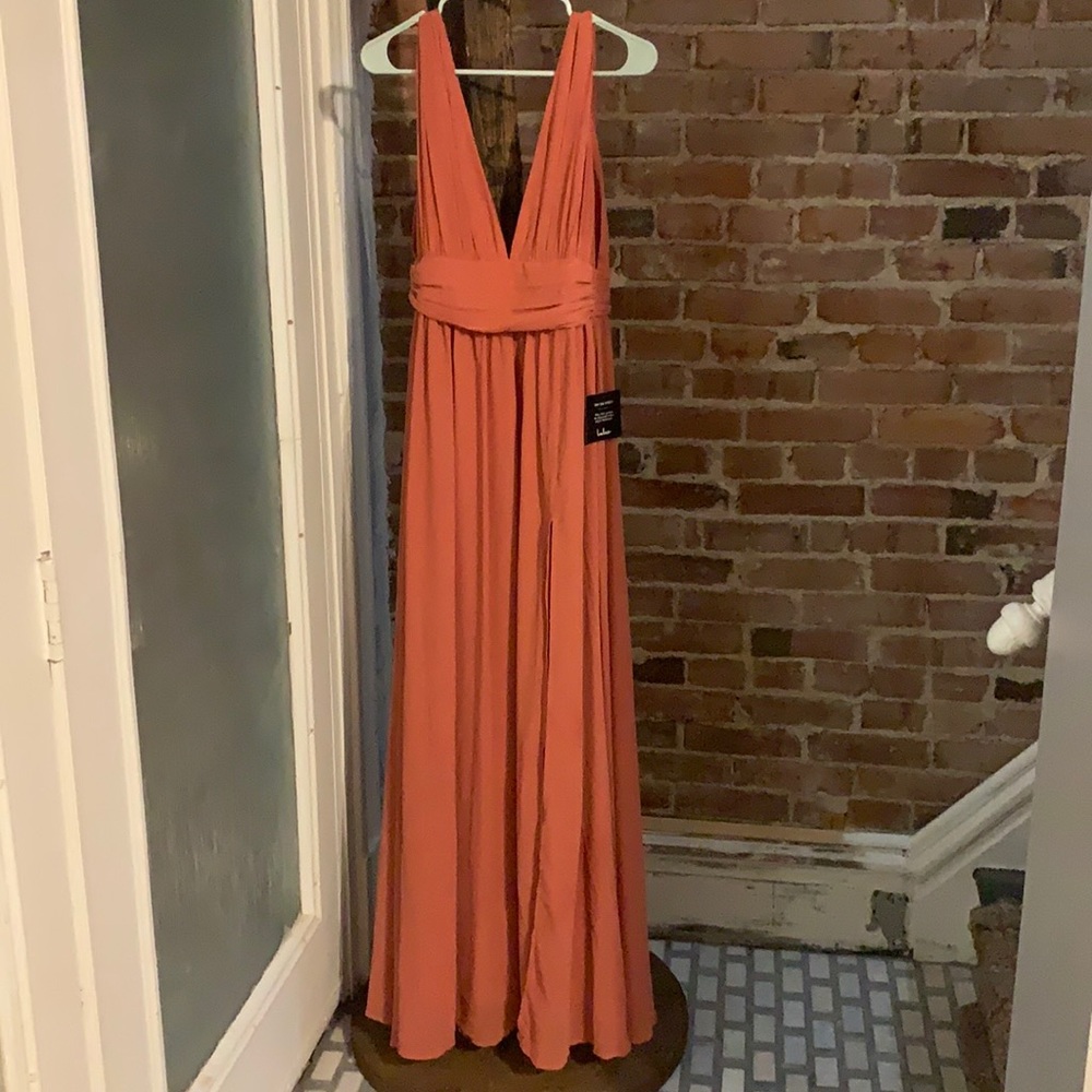 Coral Bridesmaid Dress
